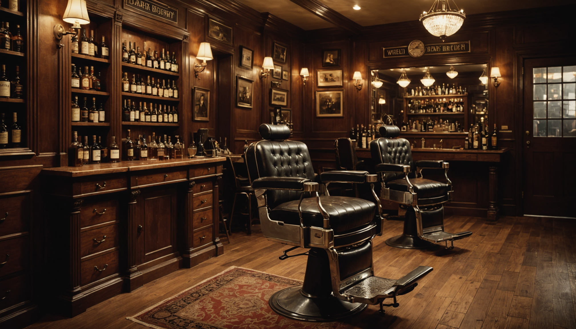 découvrez l'ambiance unique des barbiers spécialisés, où le rituel du rasage s'accompagne de dégustations de cigares et d'une sélection raffinée de whiskys dans un cadre convivial et élégant.