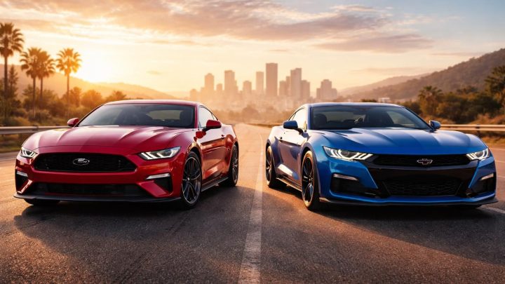 découvrez les voitures idéales pour les hommes actifs : ford mustang et chevrolet camaro, alliant style dynamique et performance exceptionnelle.