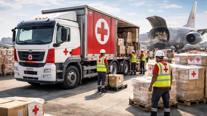 découvrez les actions de transport humanitaire menées avec les ong, la croix-rouge et les experts en logistique d'urgence internationale pour apporter secours et soutien aux populations en crise.
